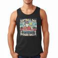 Softball Dad Like a Baseball Dad Gift Men Men Tank Top Softball Dad Like a Baseball Dad Gift Men Men Tank Top
