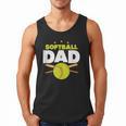 Softball Dad Just Like A Baseball Dad Player Men Tank Top