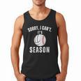 Sorry I Can't It's Volleyball Baseball Season Mom Of Both Men Tank Top Sorry I Can't It's Volleyball Baseball Season Mom Of Both Men Tank Top