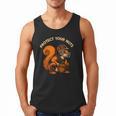 Squirell Baseball Catcher Player Joke Tee Protect Your Nuts Men Tank Top