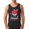 Stealing Hearts And Bases Baseball Player Valentine's Day Men Tank Top Stealing Hearts And Bases Baseball Player Valentine's Day Men Tank Top