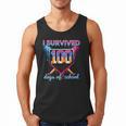 I Survived 100 Days Of School Baseball Boys Students Men Tank Top I Survived 100 Days Of School Baseball Boys Students Men Tank Top