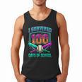 I Survived 100 Days Of School Baseball Drip Men Tank Top I Survived 100 Days Of School Baseball Drip Men Tank Top