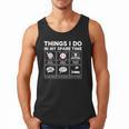 Things I Do Spare Time Baseball Player Men Women Kids Men Tank Top