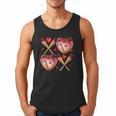 Valentines Day Drip Heart Baseball XOXO Boys Kids Men Sport Men Tank Top