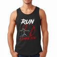 Vintage Baseball Catcher Boys Go Ahead Run I Dare You Men Tank Top