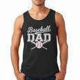Vintage Baseball Dad Sport Lovers Batter Player Fathers Art Men Tank Top