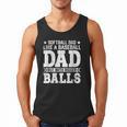 Vintage Softball Dad Like A Baseball Dad Fathers Day Men Tank Top Vintage Softball Dad Like A Baseball Dad Fathers Day Men Tank Top