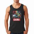 I Yell Because I Care Baseball Dad Father's Day Boys Summer Men Tank Top