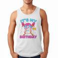 9th Birthday Baseball 9 Year Old Ice Cream Drip Boy Baseball Premium Tri-Blend Men Tank Top