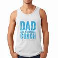 Baseball Dad Coach Father's Day Raglan Baseball Tee Men Tank Top