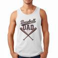 Baseball Dad Father's Day Baseball Daddy Game Day Toddlers Men Tank Top Baseball Dad Father's Day Baseball Daddy Game Day Toddlers Men Tank Top
