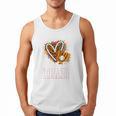 Baseball Dad Leopard Heart Colorful Premium Men Tank Top