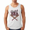 Baseball Dad Vintage Father's Day Family Humor Sport Lovers Men Tank Top