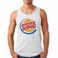 Baseball Dinger King Logo For Home Run Players And Fan Men Tank Top