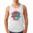 Baseball Drip Jersey Number 67 For Players & 67th Birthday Premium Tri-Blend Men Tank Top Baseball Drip Jersey Number 67 For Players & 67th Birthday Premium Tri-Blend Men Tank Top