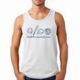Baseball Is My Favorite Season Sports Minimalist Line Art Men Tank Top