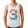 Baseball Ice Cream Drip Vehicles Youth Baseball Drip Premium Tri-Blend Men Tank Top