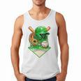 Baseball Life Style Ice Cream Drip Green Premium Tri-Blend Men Tank Top