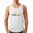Baseball Player Dad Papa Number One Baseball Dad Fathers Day Premium Men Tank Top