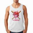 Boys Valentine Day Baseball Helmet Drip Ice-Cream Youth Kids Men Tank Top Boys Valentine Day Baseball Helmet Drip Ice-Cream Youth Kids Men Tank Top