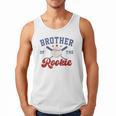 Brother Of Rookie 1st Birthday Baseball Boy Family Matching Men Tank Top