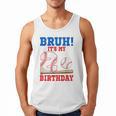 Bruh It's My 2nd Birthday Boy Baseball Themed Party Men Tank Top