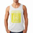 Caution Serious Baseball Dad Something To Be Feared Premium Men Tank Top