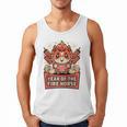 Chinese New Year 2026 Fire Horse Celebration Raglan Baseball Tee Men Tank Top