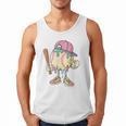 Cute Baseball Ice Cream Drip For Girls & Boys 2 Sides Men Tank Top