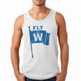 Fly The W Chicago Baseball Winning Flag Distressed Premium Tri-Blend Men Tank Top Fly The W Chicago Baseball Winning Flag Distressed Premium Tri-Blend Men Tank Top