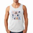Game Day Baseball Lover Coquette Bow Girl Women Kid Mom Mama Men Tank Top