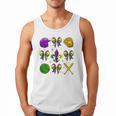 Mardi Gras Baseball Coquette Bow Fat Tuesday Parade Girls Men Tank Top Mardi Gras Baseball Coquette Bow Fat Tuesday Parade Girls Men Tank Top