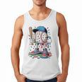 Melting Slime Sprinkle Baseball Mascot With Bat Men Tank Top Melting Slime Sprinkle Baseball Mascot With Bat Men Tank Top