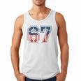 Number 67 USA Raglan Baseball Tee Men Tank Top
