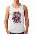 Punk Girl With Anger Kanji And Baseball Bat Men Tank Top Punk Girl With Anger Kanji And Baseball Bat Men Tank Top
