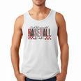 Retro Checkered Tired But Caffeinated Baseball Mom Leopard Men Tank Top Retro Checkered Tired But Caffeinated Baseball Mom Leopard Men Tank Top