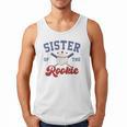 Sister Of Rookie 1st Birthday Baseball Boy Family Matching Men Tank Top Sister Of Rookie 1st Birthday Baseball Boy Family Matching Men Tank Top