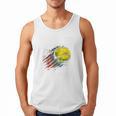 Softball Dad Like a Baseball Dad With Bigger Balls Premium Men Tank Top