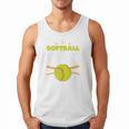 Softball Dad Just Like A Baseball Dad Player Premium Men Tank Top Softball Dad Just Like A Baseball Dad Player Premium Men Tank Top