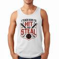 I Teach Kids To Hit And Steal Baseball Softball Coach Premium Tri-Blend Men Tank Top I Teach Kids To Hit And Steal Baseball Softball Coach Premium Tri-Blend Men Tank Top