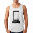 Texted First Bruh Seen Message Valentine's Day Humor Raglan Baseball Tee Men Tank Top