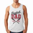 Vintage Baseball Dad Daddy Father's Day Baseball Players Men Tank Top