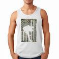 Vintage Baseball US Camouflage Flag Tee Baseball Dad Player Premium Tri-Blend Men Tank Top