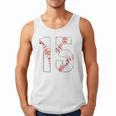 Vintage Distressed Baseball Number 15 Jersey Player Uniform Men Tank Top