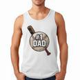 Vintage Father's Day 1 Baseball Dad Baseball Lovers Players Men Tank Top Vintage Father's Day 1 Baseball Dad Baseball Lovers Players Men Tank Top