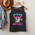 9th Birthday Baseball 9 Year Old Ice Cream Drip Boy Baseball Men Tank Top