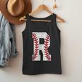 Baseball Alphabet Monogram Initial Letter R Men Tank Top Baseball Alphabet Monogram Initial Letter R Men Tank Top