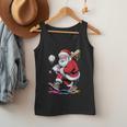 Baseball Christmas Santa Claus Batter Baseball Drip Men Tank Top