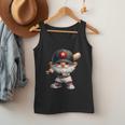 Baseball Dad Gnome With Baseball Bat For Grandpa Life Men Tank Top